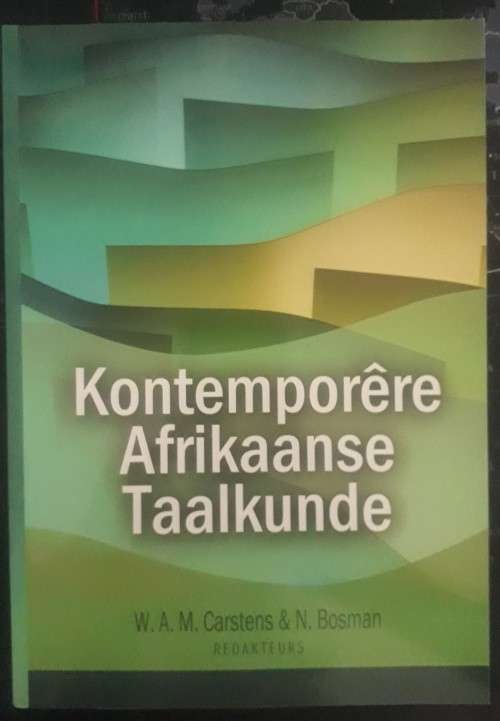 Language Studies - Kontemporêre Afrikaanse Taalkunde Was Sold For R100 ...